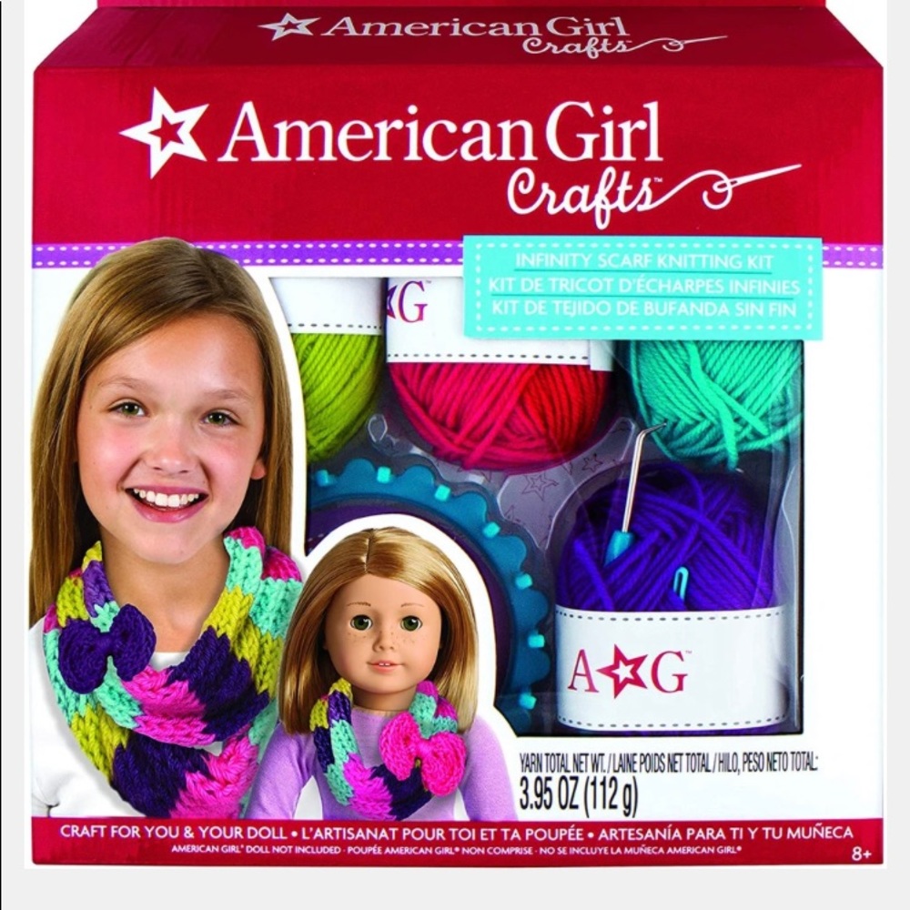 AMERICAN GIRL INFINITY SCARF KNITTING KIT